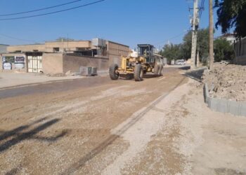 تکمیل عملیات زیر سازی و تسطیح معابر شصت دستگاه منطقه دره اشکفت