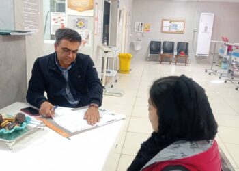 ویزیت بیماران تالاسمی توسط فوق تخصص آنکولوژی و هماتولوژی در بیمارستان 22 بهمن مسجد سلیمان