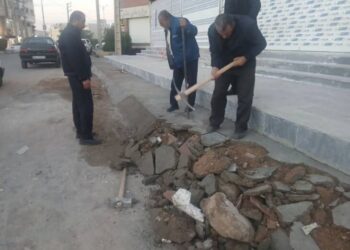 تشریح عملکرد هفتگی واحد اجراییات شهرداری مسجدسلیمان