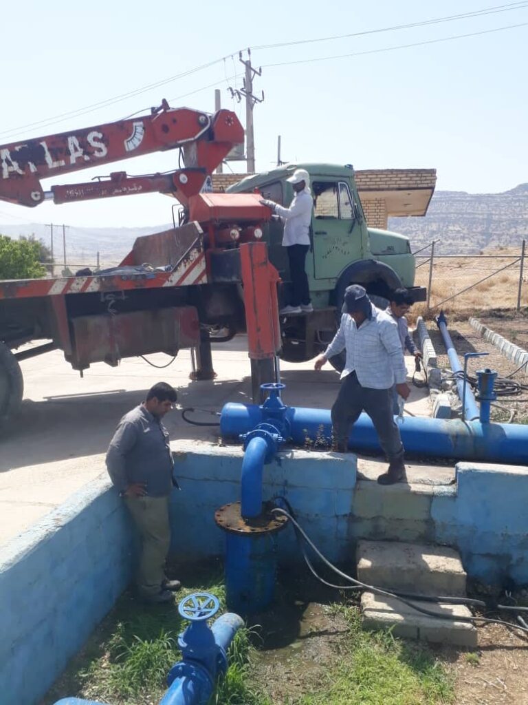 گزارش عملکرد یکساله اداره آبفا شهرستان اندیکا