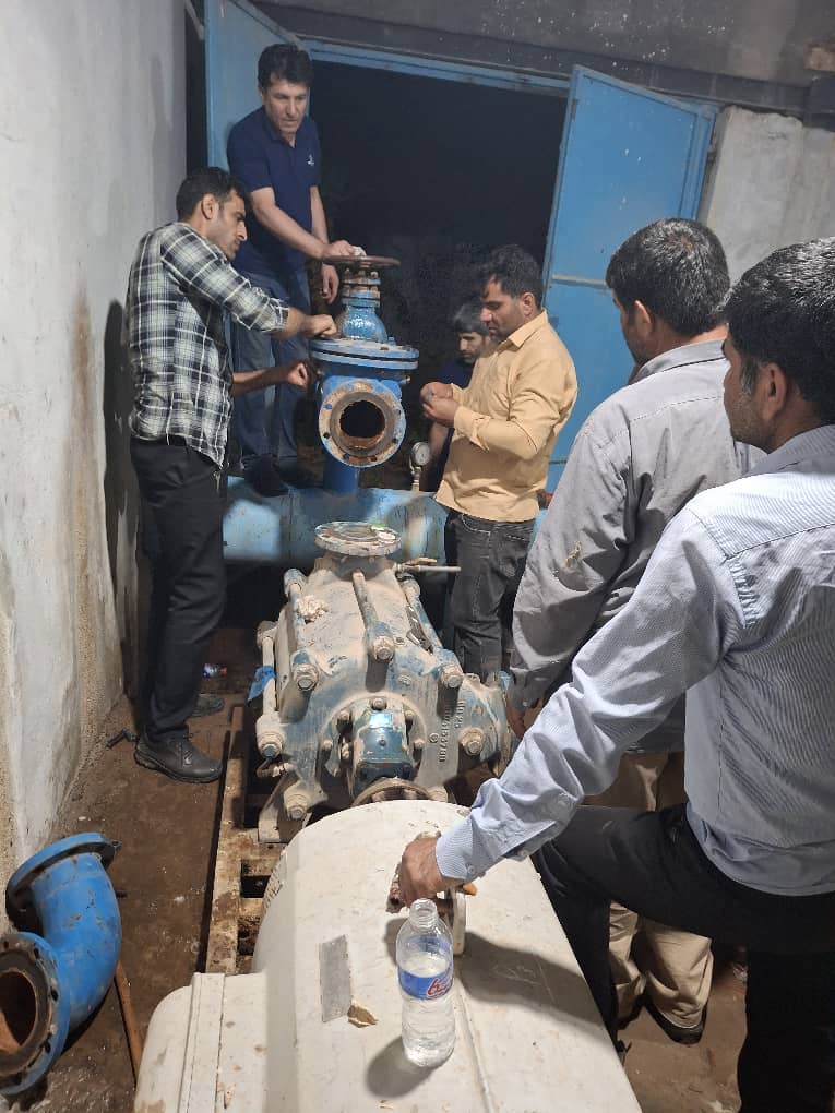 گزارش عملکرد یکساله اداره آبفا شهرستان اندیکا