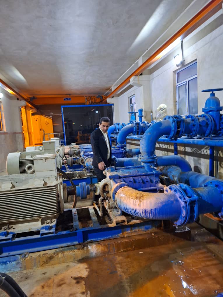 گزارش عملکرد یکساله اداره آبفا شهرستان اندیکا