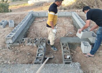 ساخت و تکمیل سرویس بهداشتی عمومی و حمام در مناطق مختلف شهر مسجد سلیمان