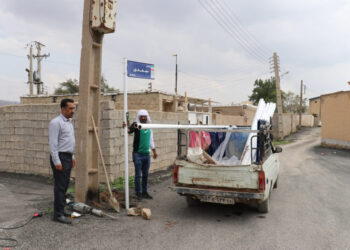 نصب تابلو های معابر و خیابان های مناطق بی بیان- نمره هشت-هنرستان-مراد آباد و گلگه 22بهمن