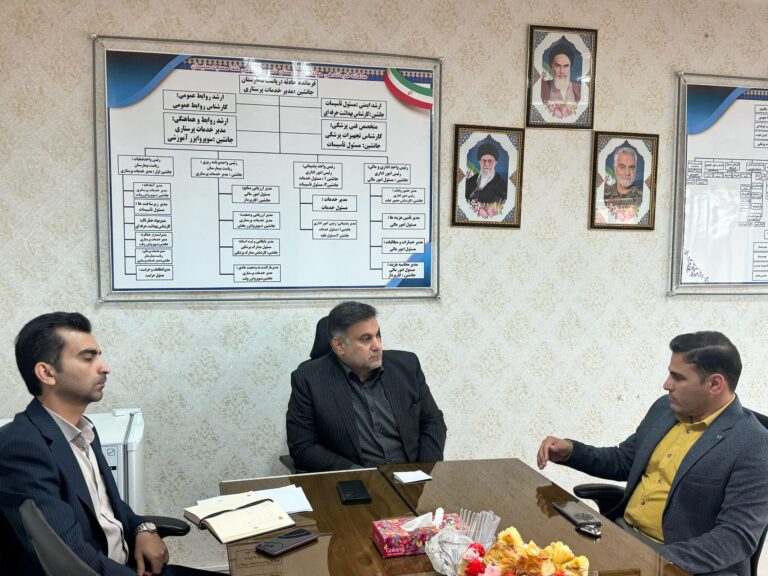 بازدید فرماندار شهرستان مسجدسلیمان از بیمارستان شفا بازدید فرماندار شهرستان مسجدسلیمان از بیمارستان شفا