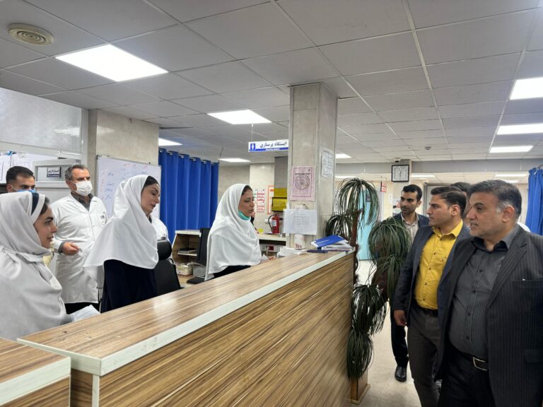 بازدید فرماندار شهرستان مسجدسلیمان از بیمارستان شفا بازدید فرماندار شهرستان مسجدسلیمان از بیمارستان شفا