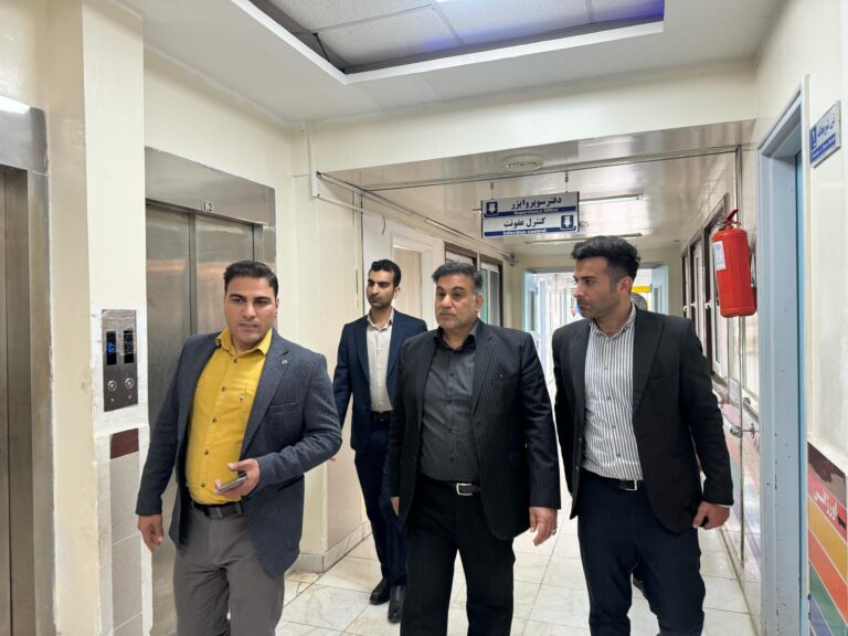بازدید فرماندار شهرستان مسجدسلیمان از بیمارستان شفا بازدید فرماندار شهرستان مسجدسلیمان از بیمارستان شفا