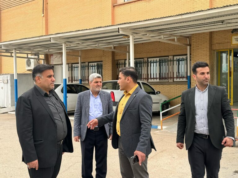 بازدید فرماندار شهرستان مسجدسلیمان از بیمارستان شفا بازدید فرماندار شهرستان مسجدسلیمان از بیمارستان شفا