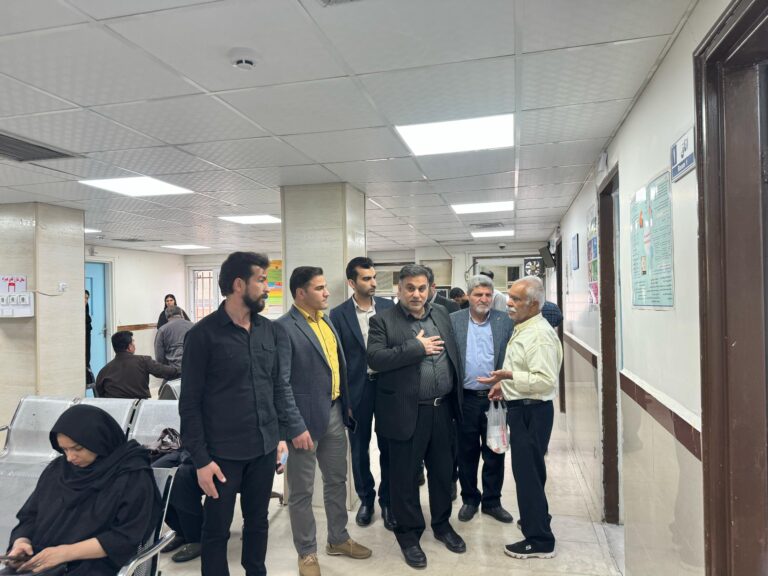 بازدید فرماندار شهرستان مسجدسلیمان از بیمارستان شفا بازدید فرماندار شهرستان مسجدسلیمان از بیمارستان شفا