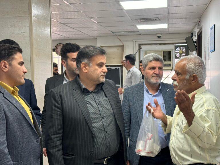 بازدید فرماندار شهرستان مسجدسلیمان از بیمارستان شفا بازدید فرماندار شهرستان مسجدسلیمان از بیمارستان شفا