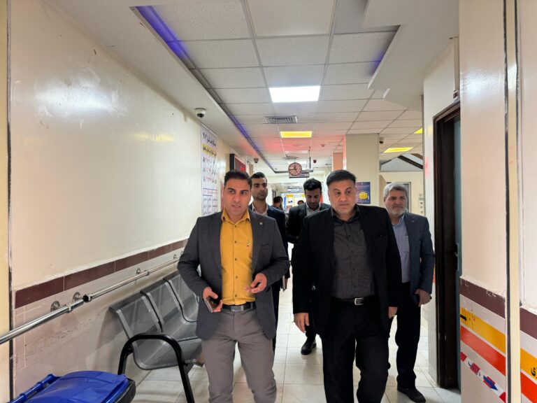 بازدید فرماندار شهرستان مسجدسلیمان از بیمارستان شفا بازدید فرماندار شهرستان مسجدسلیمان از بیمارستان شفا