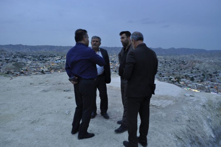 بازدید میدانی شهردار و اعضای شورای شهر مسجدسلیمان از برخی پروژه های شهری
