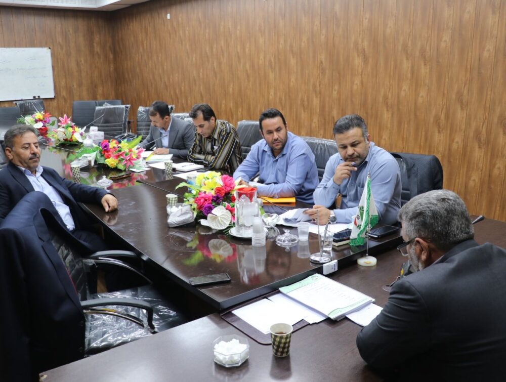 برگزاری جلسه کمیسیون عمران شورای شهر مسجدسلیمان با محوریت بررسی مشکلات پروژه‌های آلایندگی