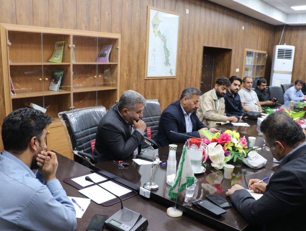 برگزاری جلسه کمیسیون عمران شورای شهر مسجدسلیمان با محوریت بررسی مشکلات پروژه‌های آلایندگی