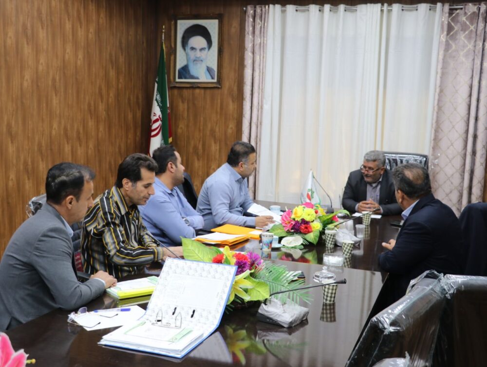 برگزاری جلسه کمیسیون عمران شورای شهر مسجدسلیمان با محوریت بررسی مشکلات پروژه‌های آلایندگی