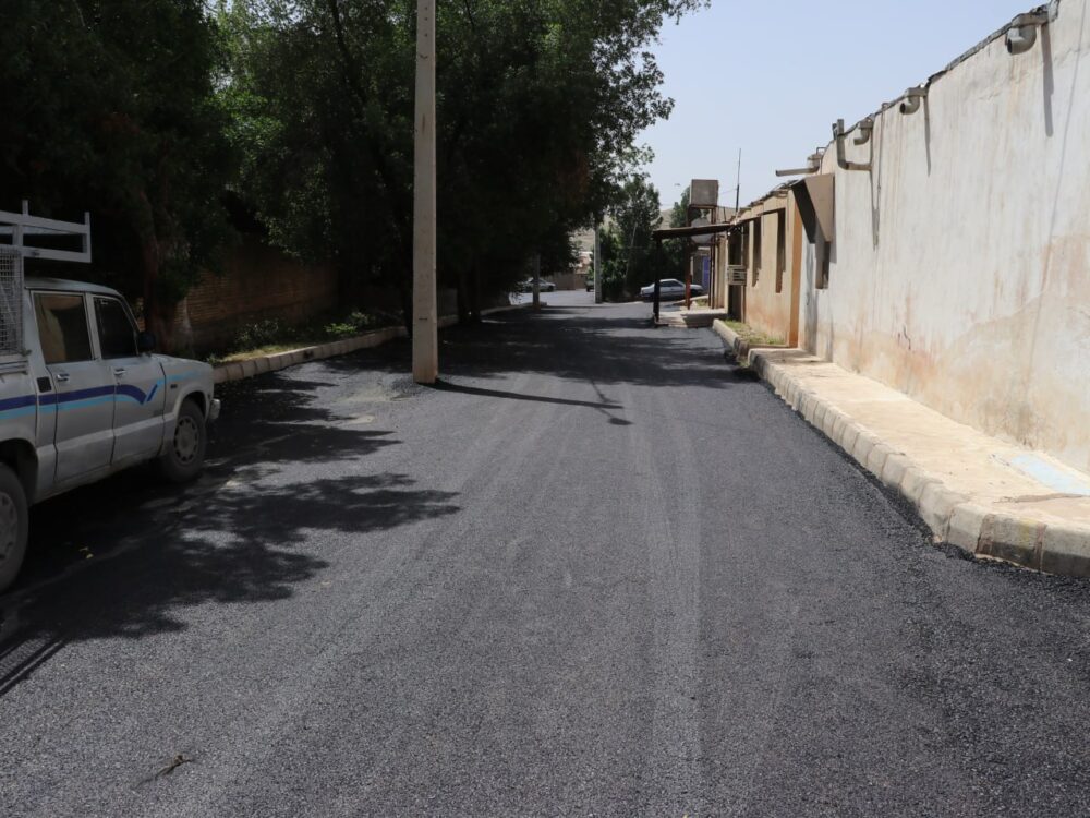 بازدید شهردار مسجدسلیمان از آسفالت‌ریزی محله کولرشاپ / ارتقاء کیفیت زندگی با بهبود زیرساخت های شهری