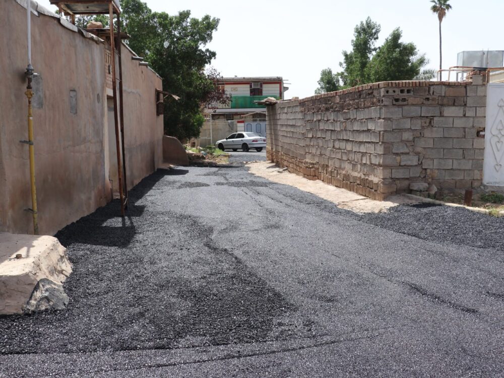 بازدید شهردار مسجدسلیمان از آسفالت‌ریزی محله کولرشاپ / ارتقاء کیفیت زندگی با بهبود زیرساخت های شهری