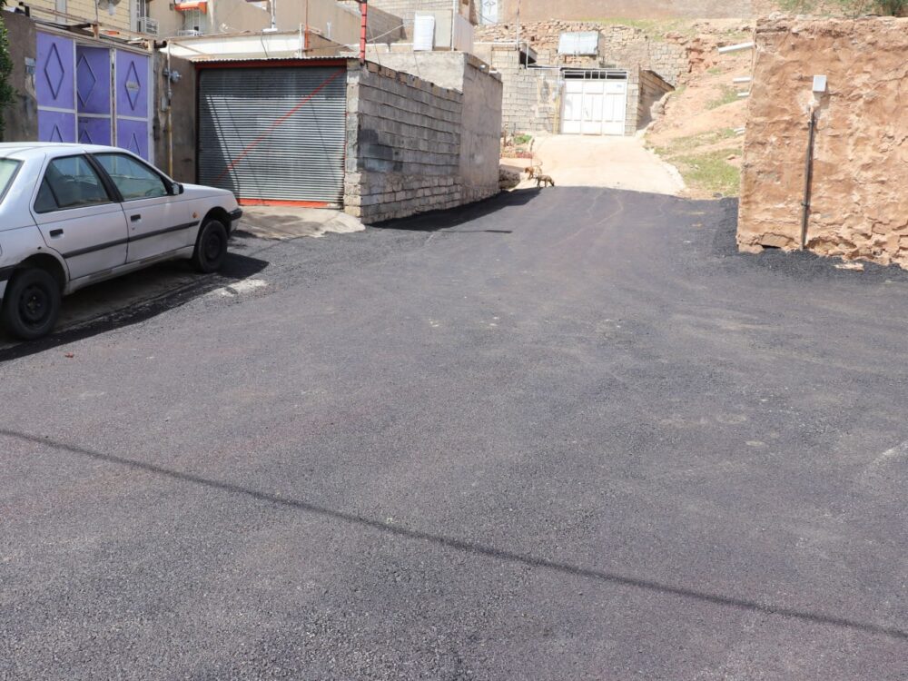 بازدید شهردار مسجدسلیمان از آسفالت‌ریزی محله کولرشاپ / ارتقاء کیفیت زندگی با بهبود زیرساخت های شهری