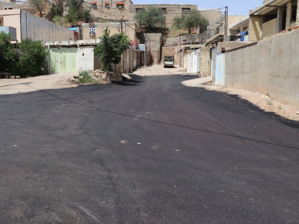 بازدید شهردار مسجدسلیمان از آسفالت‌ریزی محله کولرشاپ / ارتقاء کیفیت زندگی با بهبود زیرساخت های شهری