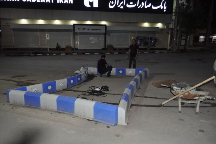 استفاده از جداول نوری در پروژه اصلاح هندسی میدان جانباز