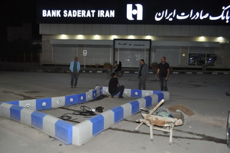 استفاده از جداول نوری در پروژه اصلاح هندسی میدان جانباز