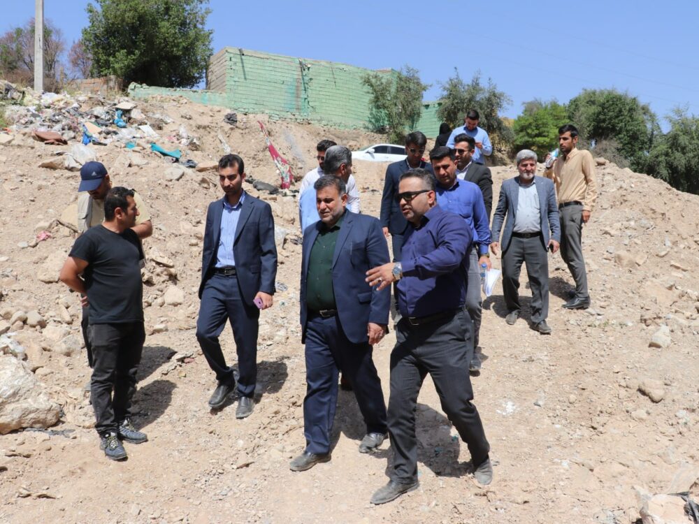 آغاز مجدد عملیات اجرایی پل مالجونکی با حضور شهردار و فرماندار مسجدسلیمان