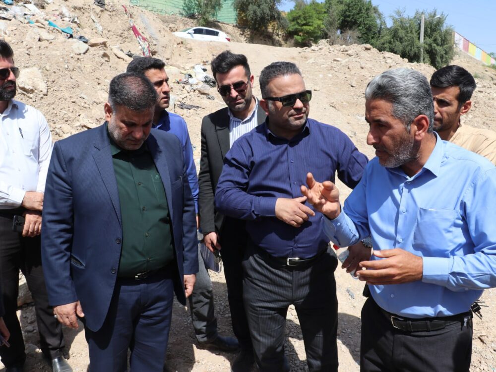 آغاز مجدد عملیات اجرایی پل مالجونکی با حضور شهردار و فرماندار مسجدسلیمان