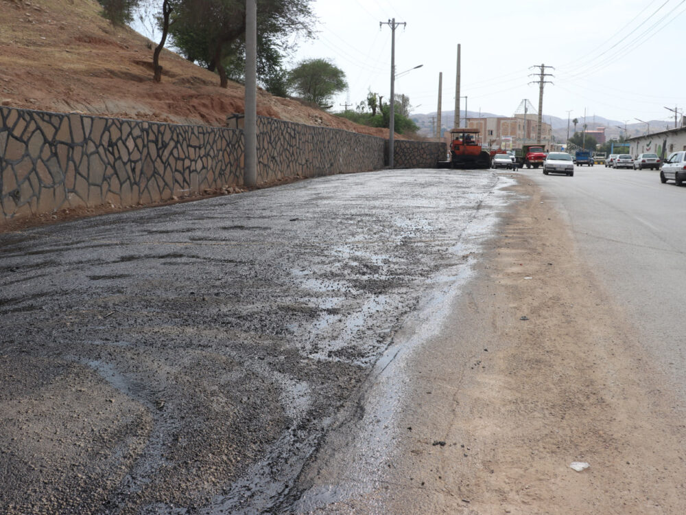 پایان عملیات تعریض میدان شهدای نفت با همت معاونت امور زیربنایی شهرداری