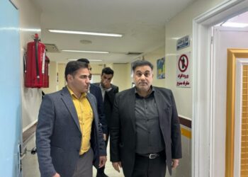 بازدید فرماندار شهرستان مسجدسلیمان از بیمارستان شفا