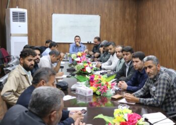 برگزاری جلسه کمیسیون عمران شورای شهر مسجدسلیمان با محوریت بررسی مشکلات پروژه‌های آلایندگی