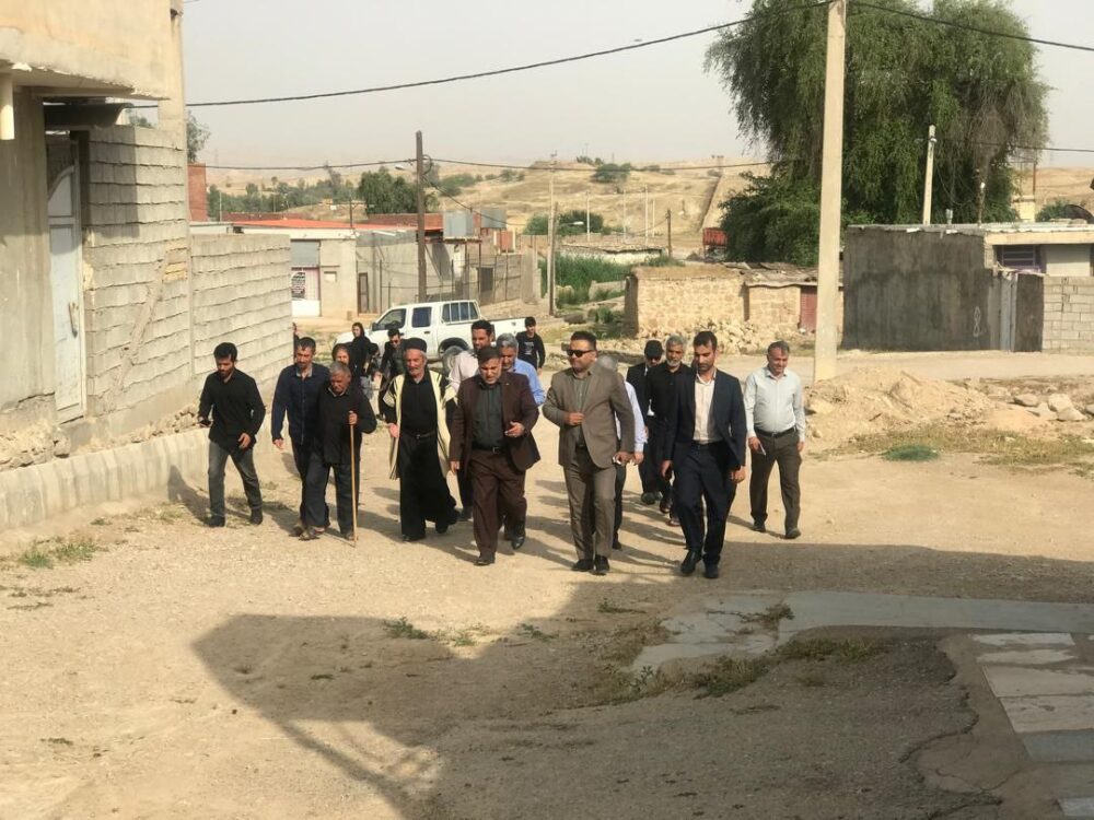 بازدید شهردار مسجدسلیمان به همراه فرماندار از منطقه محروم تلخاب بازدید شهردار مسجدسلیمان به همراه فرماندار از منطقه محروم تلخاب