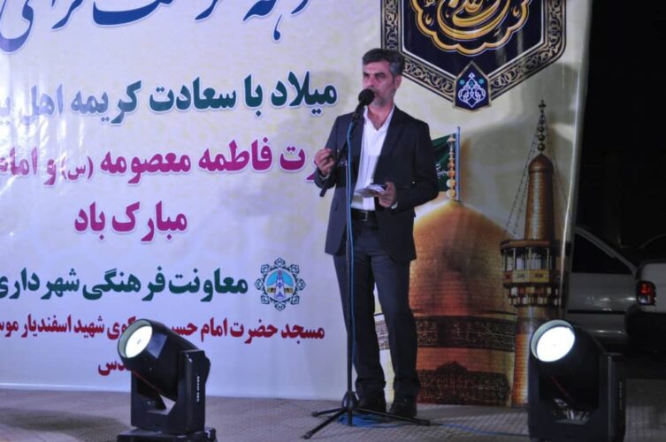 مسجدسلیمان غرق در نور و شادی در جشن بزرگ دهه کرامت