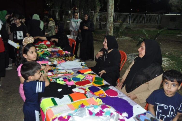 مسجدسلیمان غرق در نور و شادی در جشن بزرگ دهه کرامت
