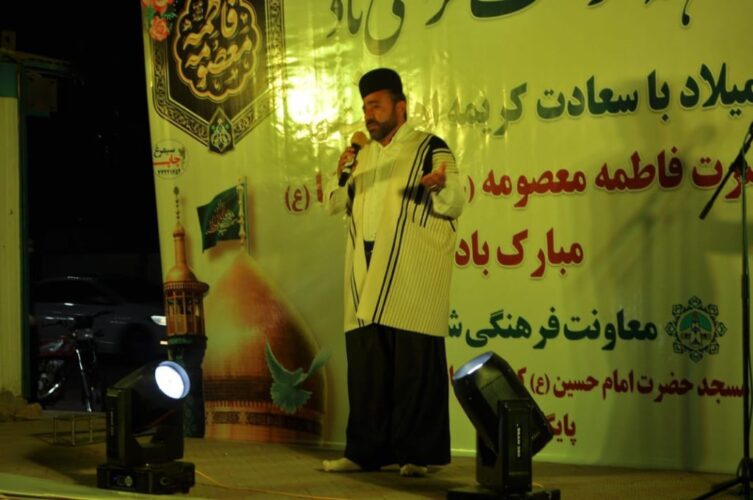 مسجدسلیمان غرق در نور و شادی در جشن بزرگ دهه کرامت