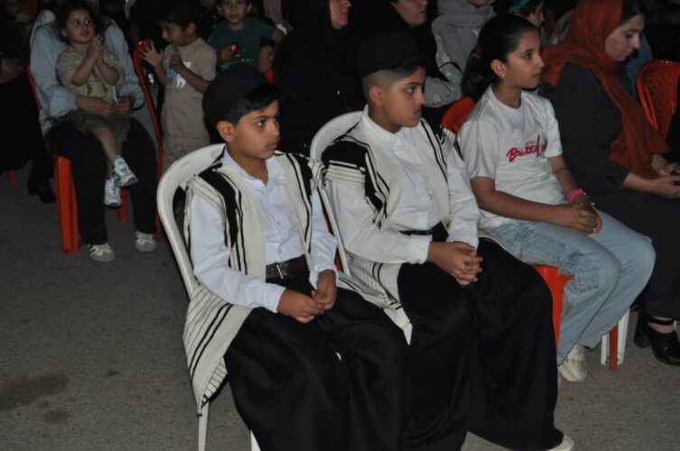 مسجدسلیمان غرق در نور و شادی در جشن بزرگ دهه کرامت