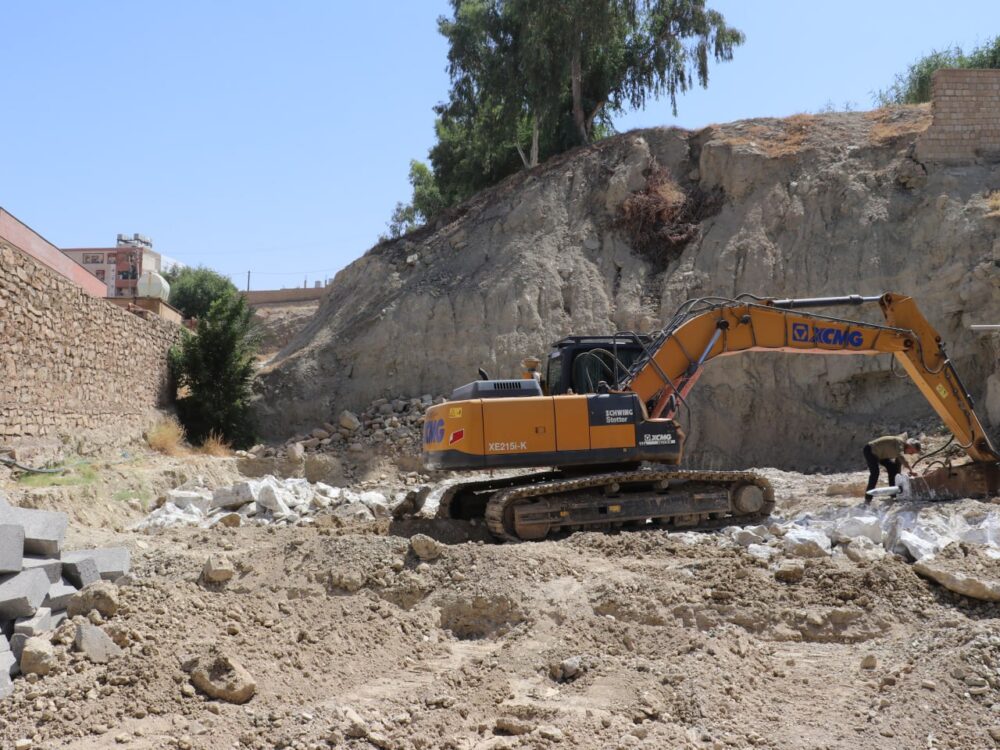 بلوار سه‌راه مال‌شنبه تا میدان علیمردان‌خان زیر تیغ عملیات عمرانی شهرداری