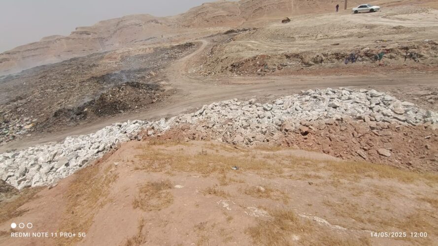 گام مهم شهرداری مسجدسلیمان در مدیریت پسماند؛ پروژه ساماندهی سایت زباله آغاز شد