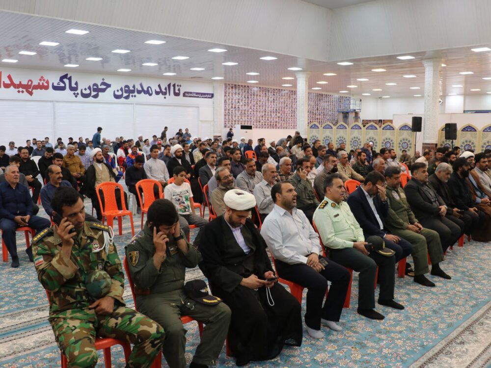گرامیداشت سالگرد شهدای خدمت با حضور شهردار و معاونین و کارکنان شهرداری مسجدسلیمان