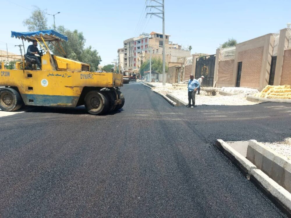 تعریض و بهسازی محور سه‌راه مال‌شنبه تا پنج‌بنگله به سرانجام رسید