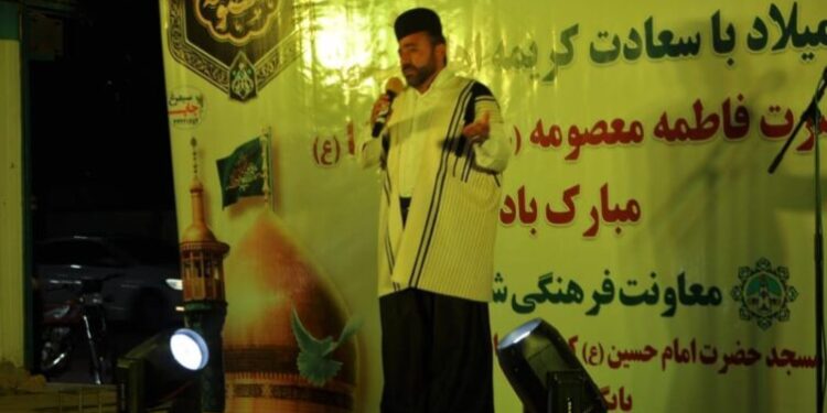 مسجدسلیمان غرق در نور و شادی در جشن بزرگ دهه کرامت