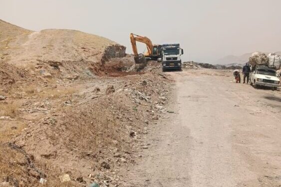 گام مهم شهرداری مسجدسلیمان در مدیریت پسماند؛ پروژه ساماندهی سایت زباله آغاز شد