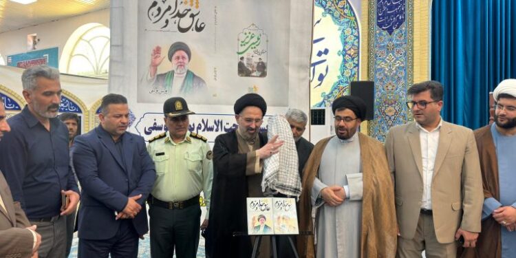 مراسم بزرگداشت شهدای خدمت در مسجد سلیمان برگزار شد