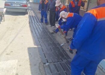 ورود جدی شهرداری مسجدسلیمان به لایروبی کانال‌های آب‌های سطحی مناطق مختلف شهری