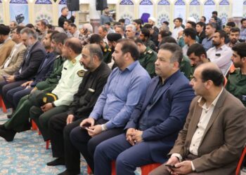 گرامیداشت سالگرد شهدای خدمت با حضور شهردار و معاونین و کارکنان شهرداری مسجدسلیمان