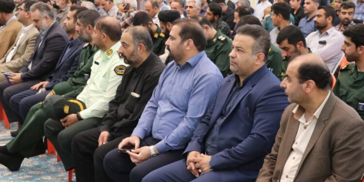 گرامیداشت سالگرد شهدای خدمت با حضور شهردار و معاونین و کارکنان شهرداری مسجدسلیمان