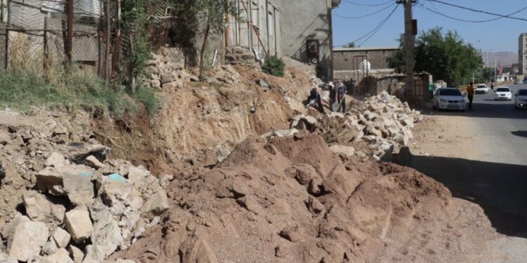 ورودی منطقه هشت بنگله ساماندهی می‌شود