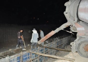 تسریع در تکمیل بلوار دوم شهری با آغاز بتن‌ریزی پل مال‌کریم / پیشرفت ۷۰ درصدی پروژه زیر نظر شهرداری مسجدسلیمان