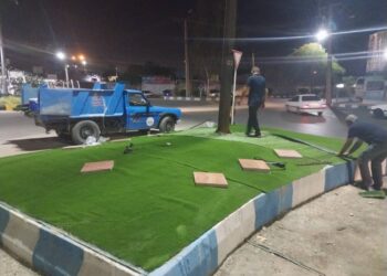 ایمن‌سازی، زیرسازی و جانمایی المان اسب پرنده در دستور کار شهرداری مسجدسلیمان قرار گرفت