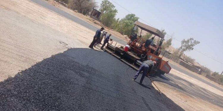 آغاز زیرسازی و آسفالت مرکز فنی و حرفه‌ای امام خمینی (ره)