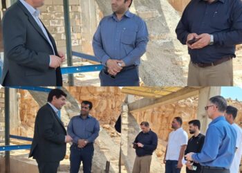 بازدید حسین کیانی، فرماندار شهرستان و مسئولین استانی از شهرک صنعتی اندیکا با محوریت احیای ظرفیت های صنعتی